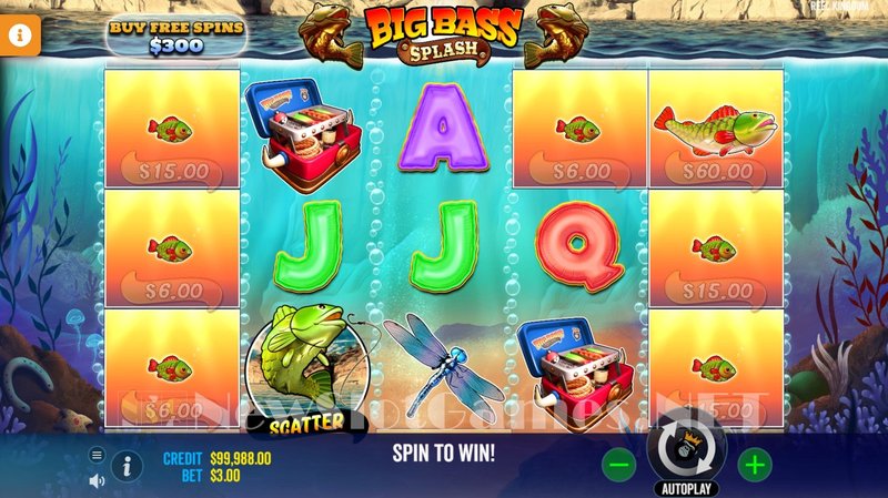 Big Bass Splash - Eintauchen Sie in die Welterfolg- Slotmaschine - overview